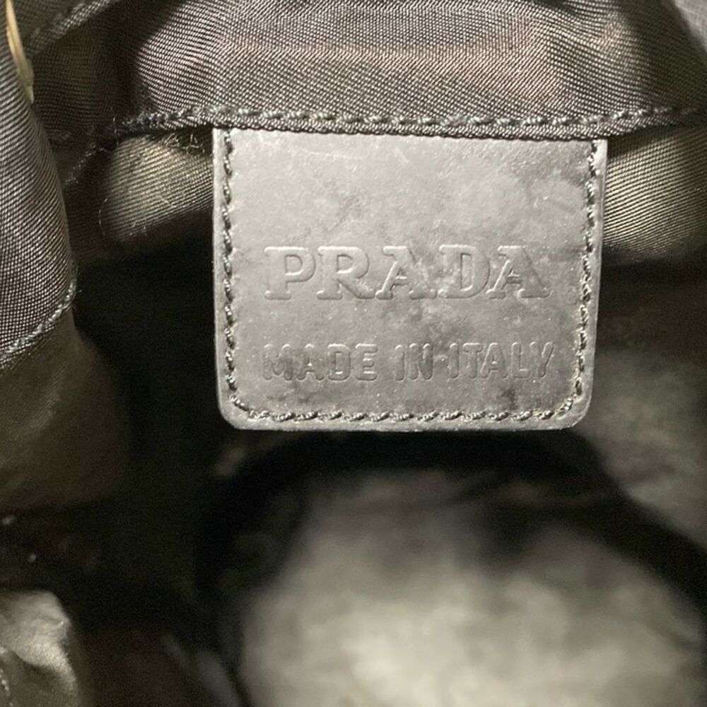Prada Pouch - Black Drawstring Shape - image 5